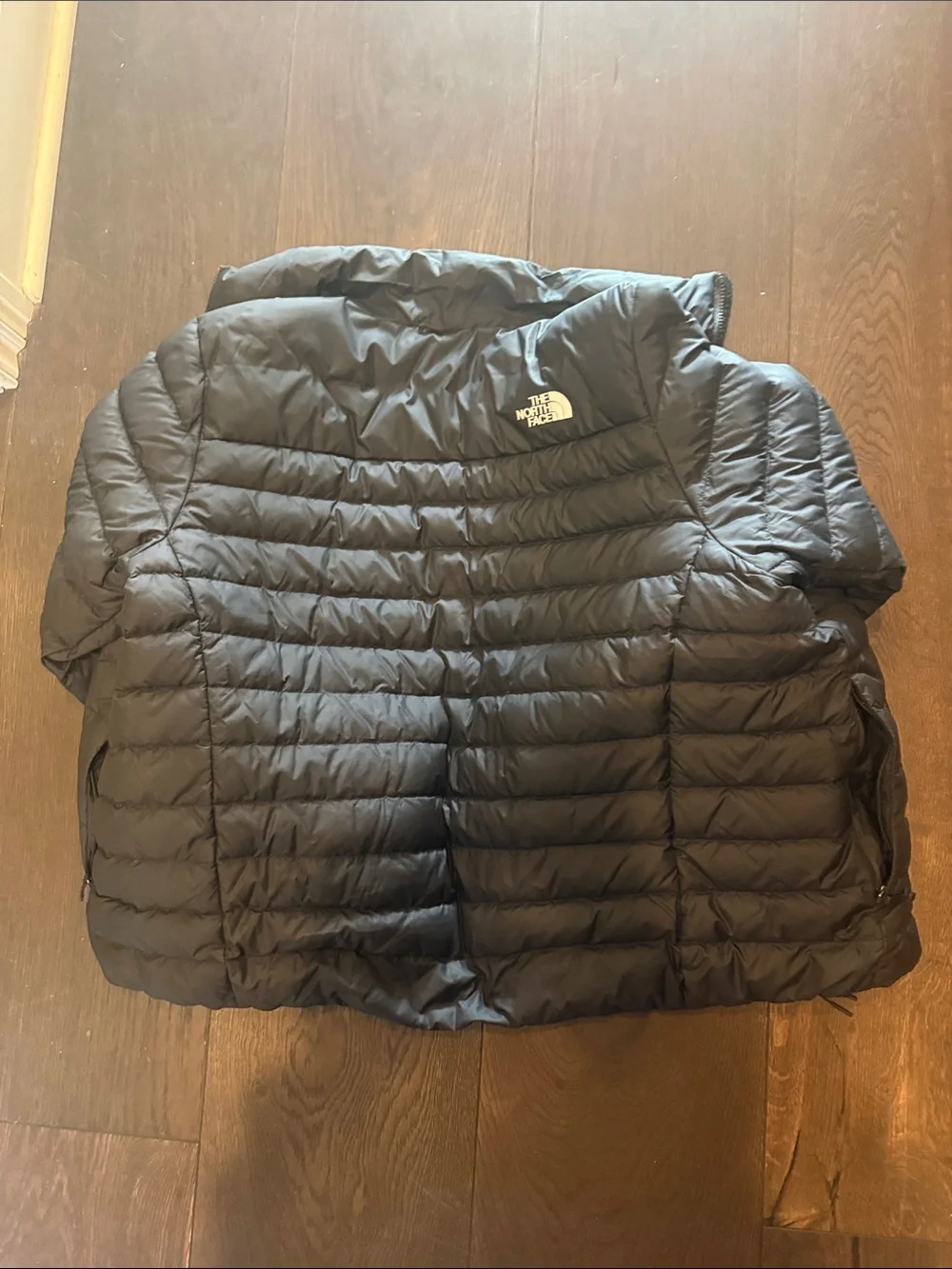 The North Face Black Quilted Packable Jacket